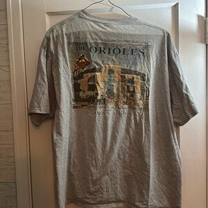 Orioles t shirt Heather gray size XXL